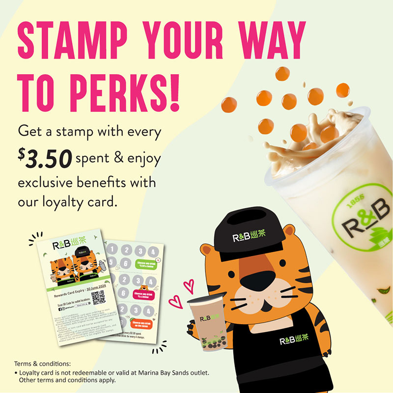 Rewards Card: Stamp your way to PERKS!
